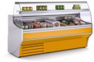 Vitrina refrigerada cristal curvo